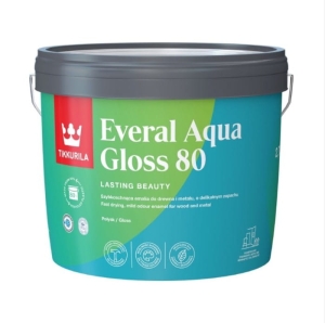 Emalia akrylowa Tikkurila Everal Aqua Gloss 80 Baza C 0,9L 