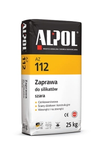 Zaprawa murarska do silikatów szara M10 AZ-112 Alpol 25 kg
