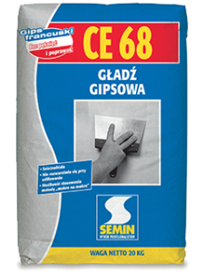 Gładź gipsowa CE-68 Semin 20 kg