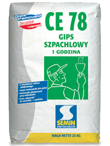 Gips szpachlowy CE-78 Semin 5 kg