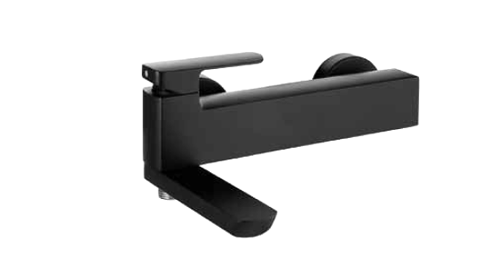 Bateria wannowo-prysznicowa Palazzani MIS Black Mat