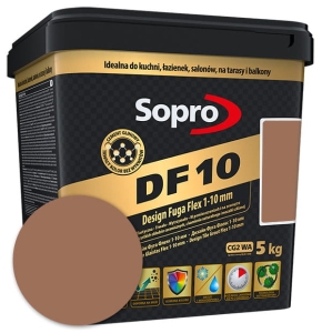 Fuga elastyczna Sopro DF 10 brąz (52) 2,5 kg