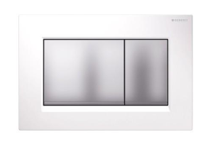 Przycisk do WC Geberit Sigma 30  biały/chrom matowy 115.883.KL.1
