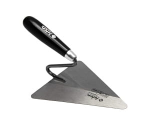 Kielnia trójkątna stal sprężysta uchwyt drewno 190 mm TOTEN