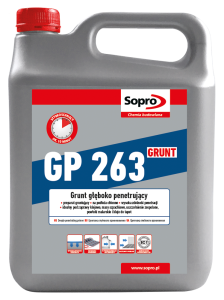 Grunt głęboko penetrujący GP 263  Sopro 4  kg
