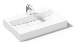 Umywalka nablatowa Rea Goya 60 z konglomeratu  - Dodatkowo 5% rabatu na kod REA5