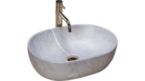 Umywalka nablatowa Rea Lara Stone Grey  - dodatkowo 5% rabatu na kod REA5