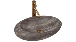 Umywalka nablatowa Rea Roxy A Stone D Grey - dodatkowo 5% rabatu na kod REA5