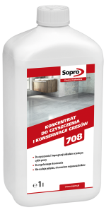 Koncentrat czyszczący i konserwujący gresy Sopro FPR 708  1 L 