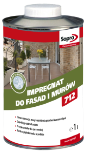 Impregnat do fasad i murów FAD 712 Sopro 1 L
