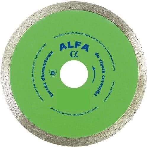 Tarcza diamentowa ciągła ALFA 125x22,2mm
