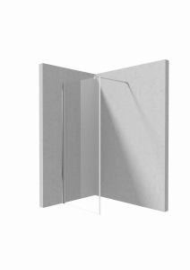 Kabina walk-in Deante Kerria Plus z powłoką chrom 90 cm 