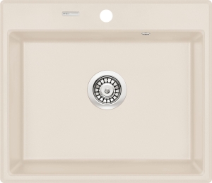 Deante Andante Zlewozmywak granitowy 1-komorowy - beż
