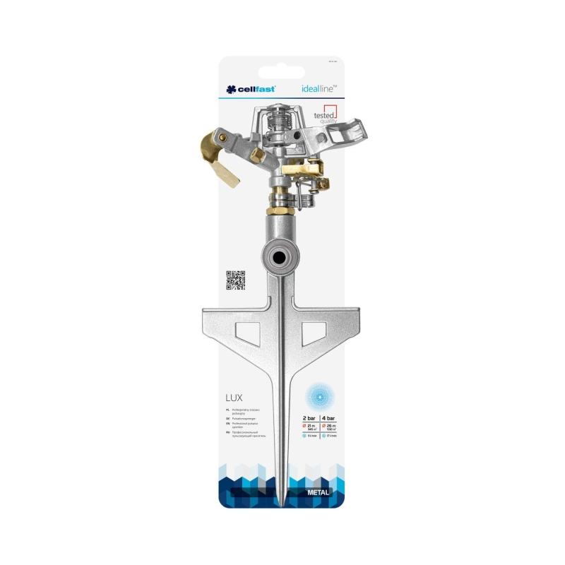 Profesjonalny zraszacz pulsacyjny Cellfast LUX IDEAL