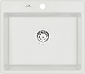 Deante Andante Zlewozmywak granitowy 1-komorowy - alabaster