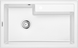 Zlewozmywak Deante Eridan granitowy 1-komorowy alabaster ZQE_A10B