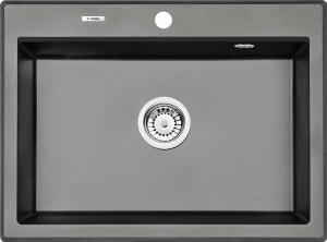 Zlewozmywak Deante Eridan granitowy 1-komorowy antracyt ZQE_T103