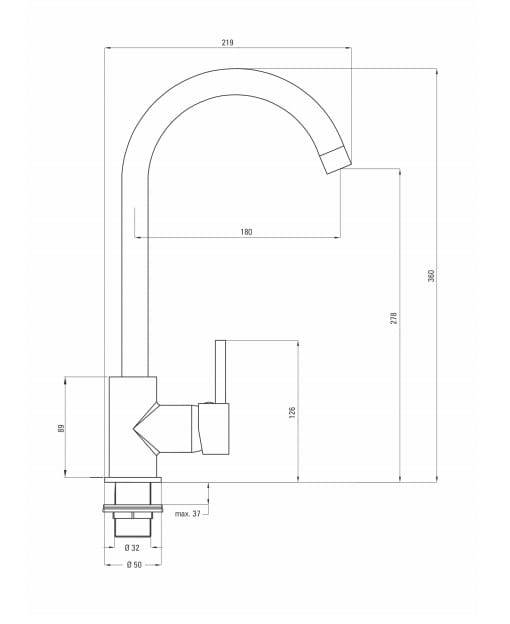 Zestaw-zlewozmywak-Deante-Doppio-stalowy-1-komorowy-z-ociekaczem+bateria -zlewozmywakowa-stojąca-ZENB0113-rys.tech.1