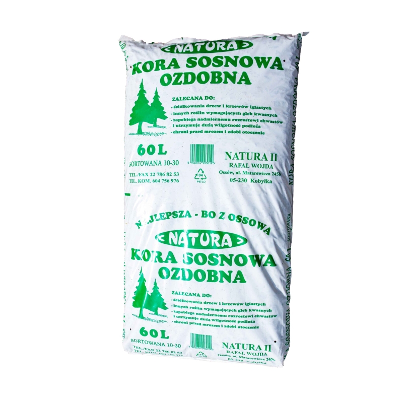 Kora ogrodowa sosnowa ( 10 - 30 mm ) 60L