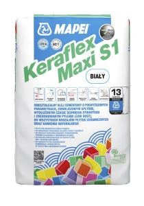 Zaprawa klejowa Mapei  Keraflex Maxi S1 biały 23 kg