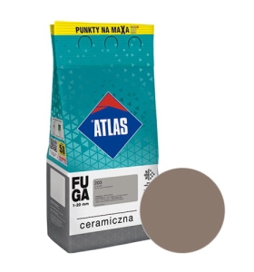 Fuga Ceramiczna Atlas 2 kg Jasnobrązowa 123