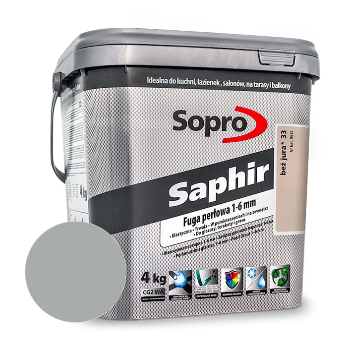 Fuga perłowa 1-6 mm Sopro Saphir