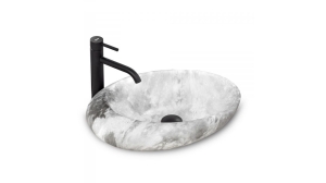 Umywalka nablatowa Rea Roxy C Stone L.Grey -REA-U6651- DODATKOWO 5% RABATU NA KOD REA5