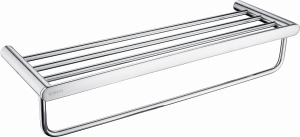 Półka żeberkowa Deante Round chrom 