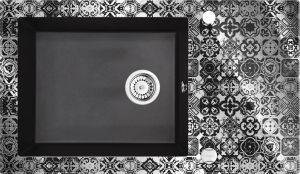 Zlewozmywak Deante Capella 1-komorowy z ociekaczem szklano-granitowy ZSC GP2C 