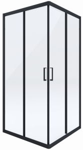 Kabina kwadratowa Deante Funkia 90 cm, szkło transparentne