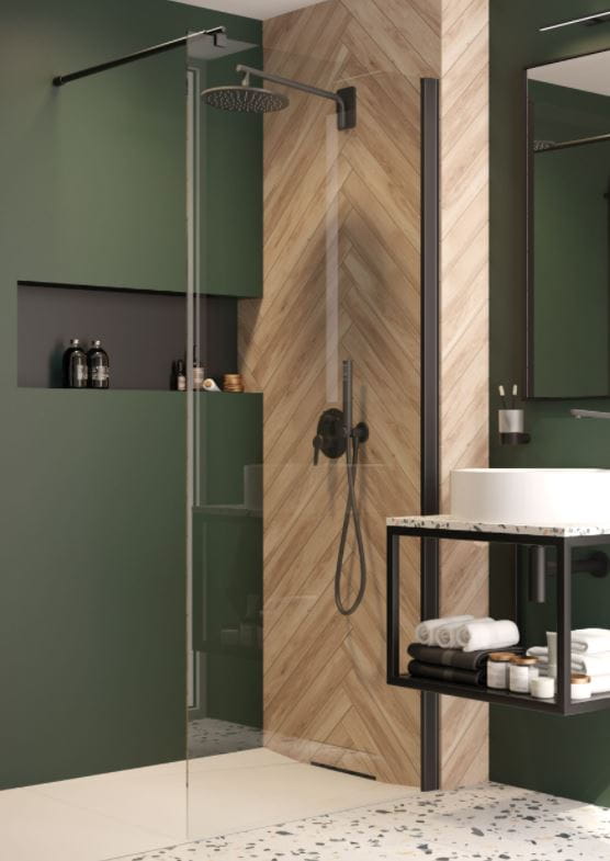 Ścianka prysznicowa walk-in Deante