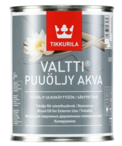 Olej do drewna Tikkurila Valtti Wood Oil Akva  0.9L