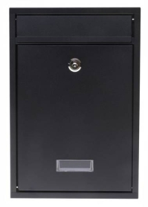 Skrzynka na listy Vincento czarna Domino