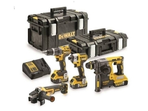Zestaw 4 narzędzi akumulatorowych DeWALT DCK422P3-QW