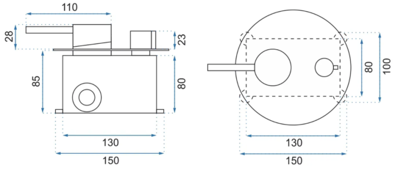 Zestaw natryskowy podtynkowy Rea Lungo L.Gold