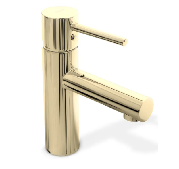 Bateria umywalkowa Rea Tess Light Gold niska