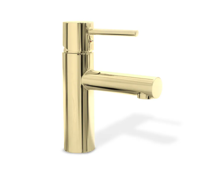 Bateria umywalkowa Rea Tess Light Gold niska