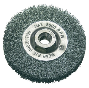 Szczotka druciana tarczowa 115mm gwint M14 PROLINE 32521