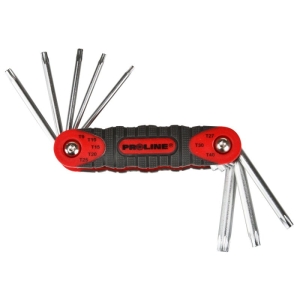 Zestaw kluczy TORX T9-T40 8 sztuk PROLINE 48388 