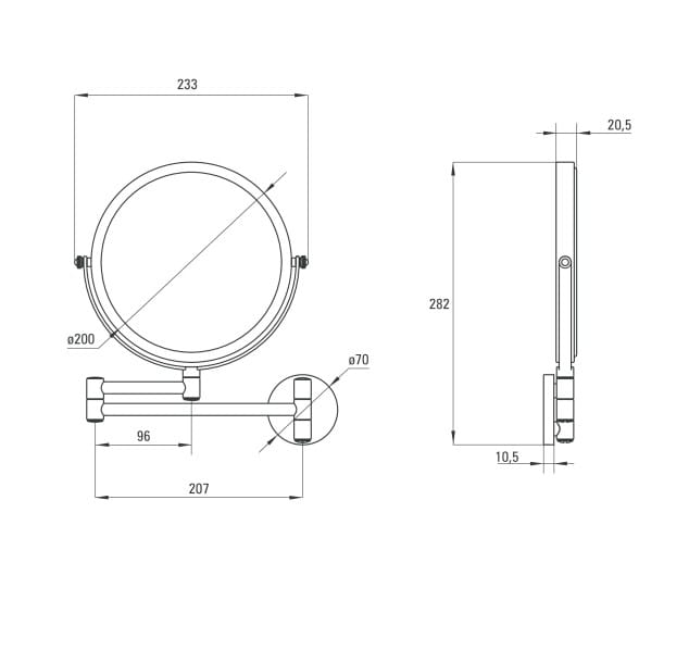 Lusterko kosmetyczne