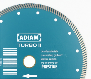 Tarcza diamentowa TURBO II 125x22,2mm ADIAM 109182