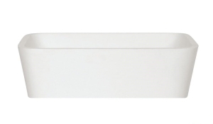 Umywalka nablatowa Besco Assos biała - DODATKOWO 5% RABATU NA KOD BESCO5