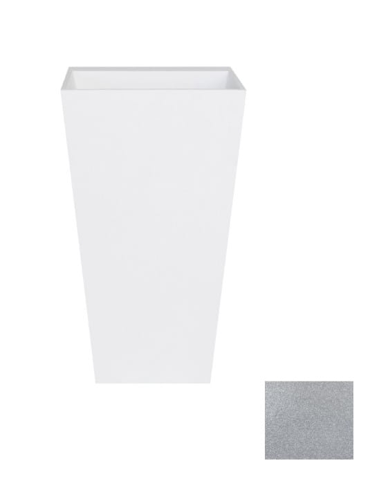 Umywalka Vera Glam srebrna