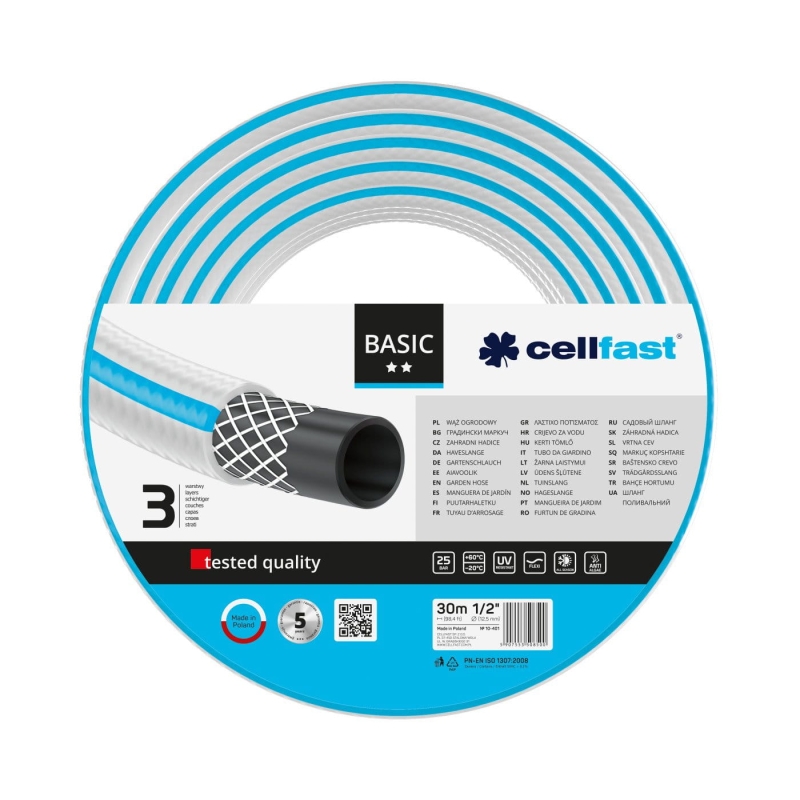 Wąż ogrodowy BASIC CELLFAST