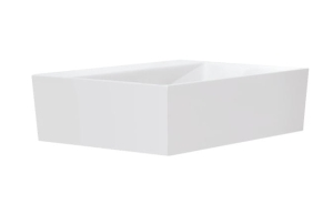 Umywalka nablatowa Besco Vera biała - DODATKOWO 5% RABATU NA KOD BESCO5