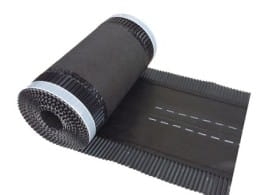 WA-BIS Taśma kalenicowa GEOROL 390mm czarna