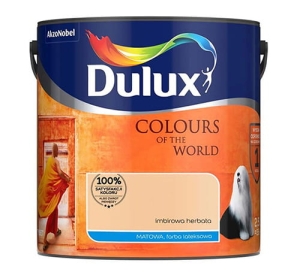 Emulsja Dulux Kolory Świata imbirowa herbata 2,5 l