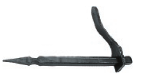 Hak budowlany do łat 160x100mm MODECO MN-79-100