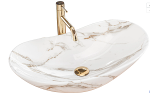 Umywalka nablatowa Rea Royal 60 Lava - dodatkowo 5% rabatu na kod REA5