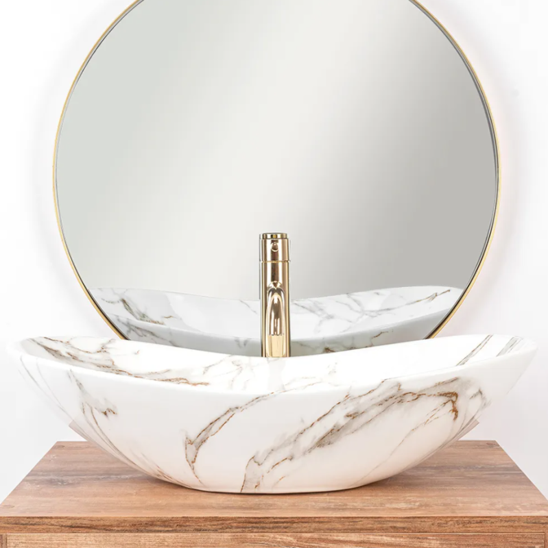 Umywalka nablatowa Rea Royal 60 Lava